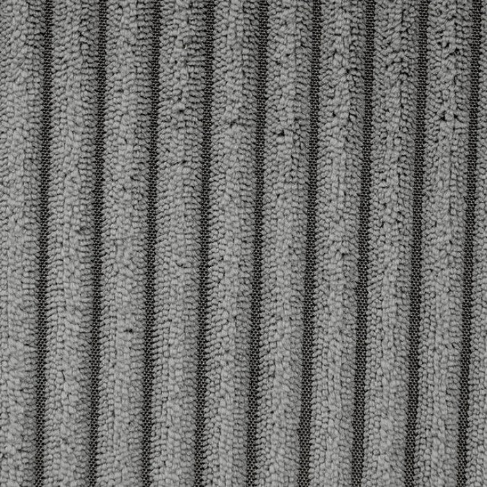 FM6964DG 2 pc Yves dark grey corduroy fabric sectional sofa set with reversible storage chaise pull out sleep area