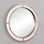 FOA-DK5683PK 3 pc Rosdorf park sheffield yasmine tiffany blush finish wood make up bedroom vanity set