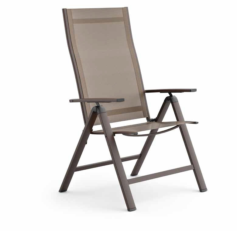 GM-2027-7PC 7 pc set Monza gun metal finish aluminum frame 63" - 94.5" patio dining table with folding chairs