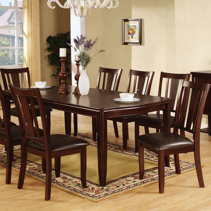 CM3336T-9PC 9 pc Red barrel studio birchover edgewood i dark espresso wood finish dining table set