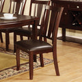 CM3336SC Set of 2 pc Red barrel studio birchover edgewood i dark espresso wood finish dining chairs