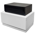 Best Master Ireland-NS Ireland modern style gray / white lacquer finish wood nightstand