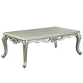 Acme LV01120  Rosdorf park qunsia champagne finish wood carved accents coffee table