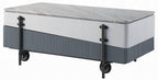 Acme LV02187 Wilkins grey and white finish wood mid century modern lift top coffee table