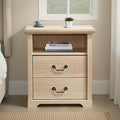 Amble Rustic Natural 2-Drawer Nightstand – SL7200NT-N