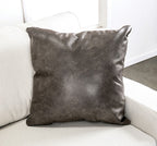 SM1252 2 pc Millburn white woven fabric sectional sofa with wide track arms mulitple throw pillows