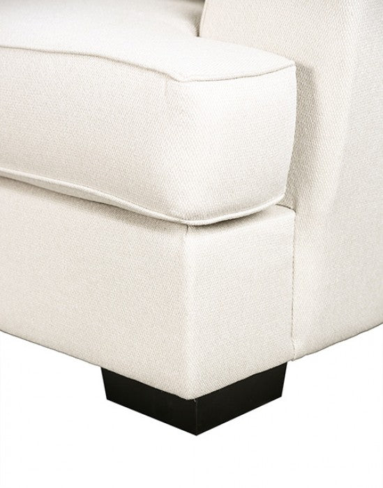 SM1254 2 pc Hyde park grey woven fabric sofa and love seat set multi color throw pillows set back arms