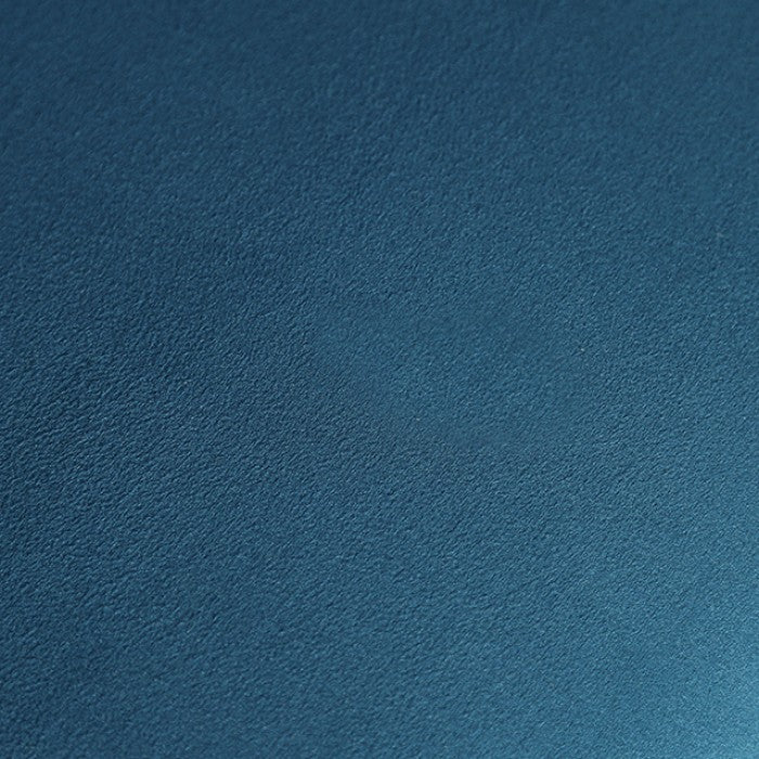 SM2219  2 pc Azuletti dark teal velvet like fabric sofa and love seat with nail head trim accents