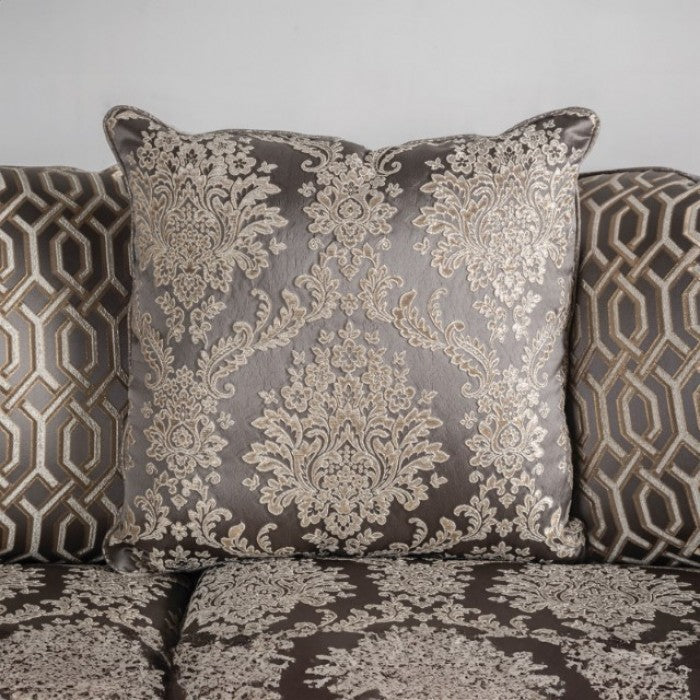 Catalonia Beige Fabric Traditional Sofa and Love Seat Set – SM6451